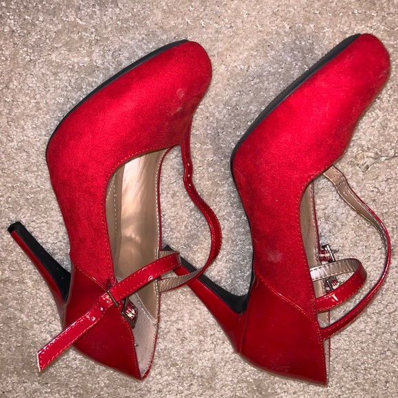 Style & Co Cherry Red Heels 🍒 - Picture 2 of 7